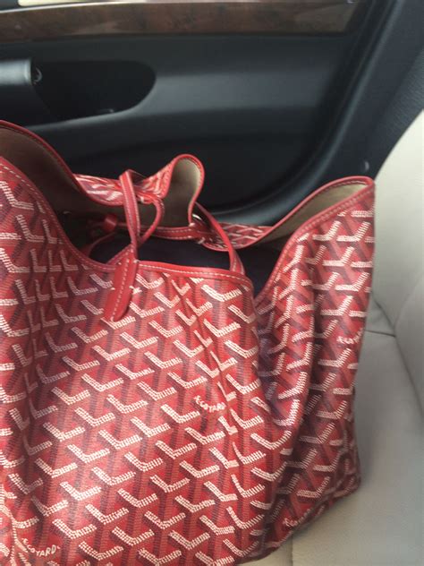 goyard tote styles